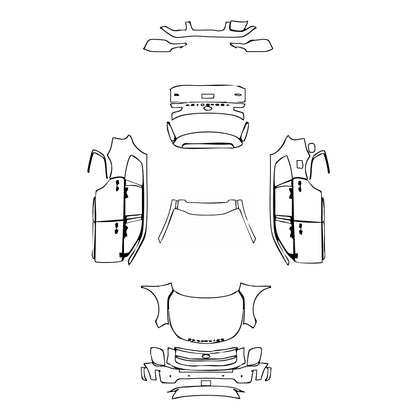 Pre-Cut PPF KIA Telluride S 2021 - PPF-Kits