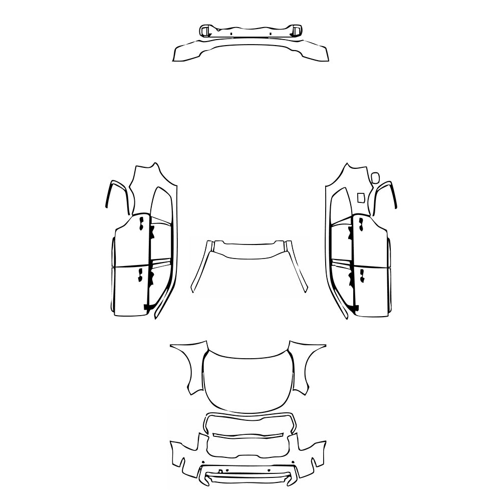 Pre-Cut PPF KIA Telluride S 2023 - PPF-Kits
