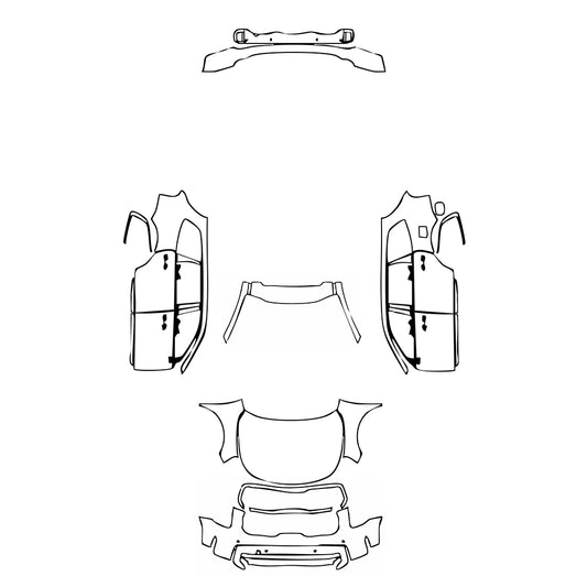 Pre-Cut PPF KIA Telluride S 2023 - PPF-Kits