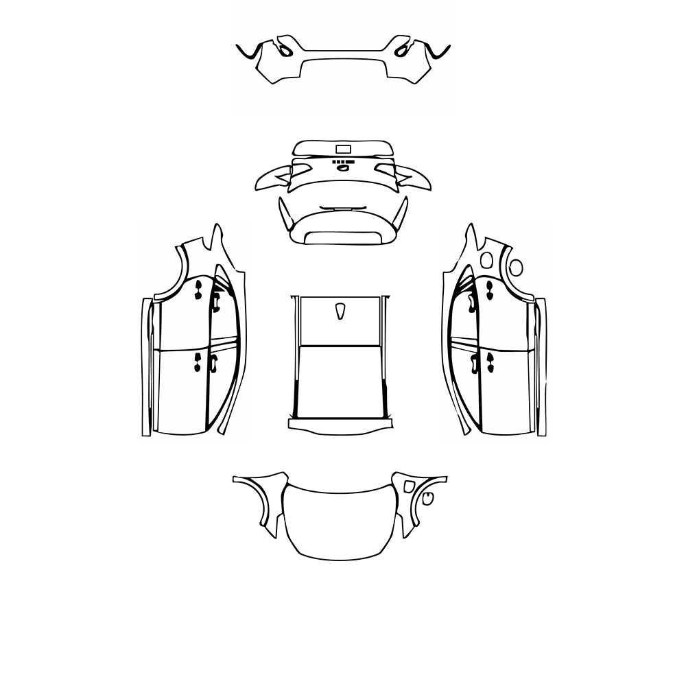Pre-Cut PPF KIA Xceed (EU) GT-Line 2020 - PPF-Kits