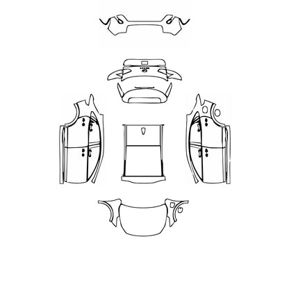 Pre-Cut PPF KIA Xceed (EU) GT-Line 2020 - PPF-Kits