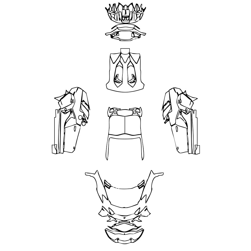 Pre-Cut PPF Lamborghini Aventador LP 780-4 Ultimae Roadster 2022 - PPF-Kits