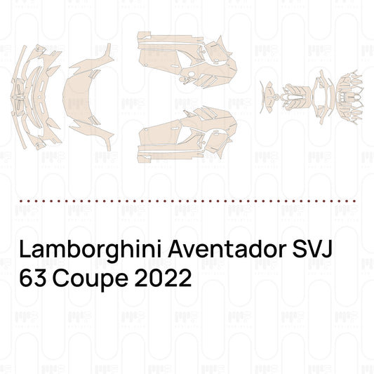 PPF prédécoupé Lamborghini Aventador SVJ 63 Coupe 2022