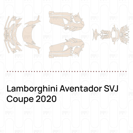 PPF prédécoupé Lamborghini Aventador SVJ Coupe 2020