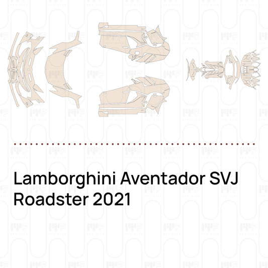 PPF prédécoupé Lamborghini Aventador SVJ Roadster 2021