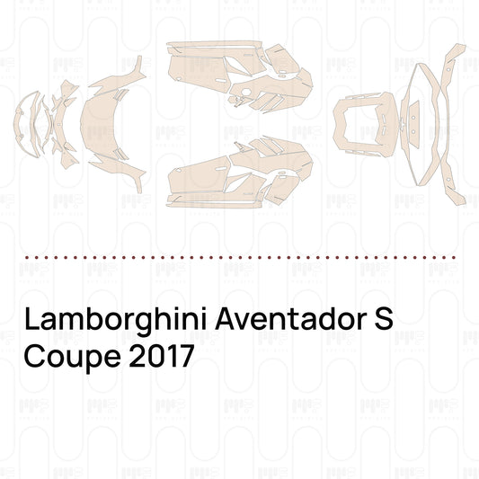 PPF prédécoupé Lamborghini Aventador S Coupe 2017