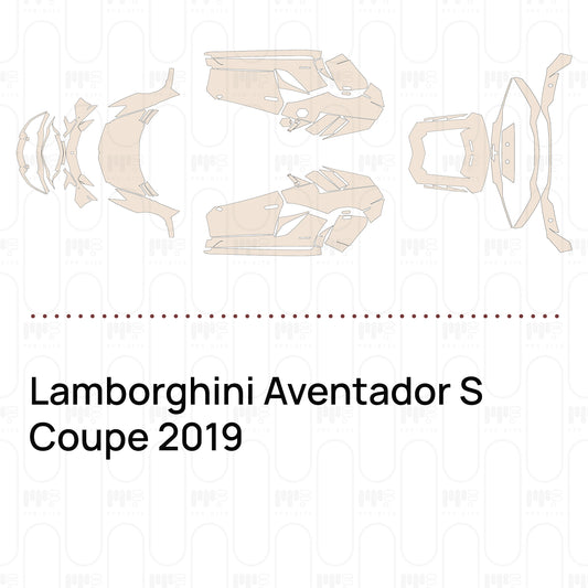 PPF prédécoupé Lamborghini Aventador S Coupe 2019