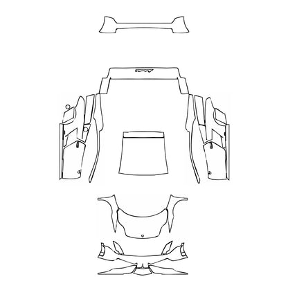 Pre-Cut PPF Lamborghini Gallardo LP 570-4 Superleggera 2011 - PPF-Kits