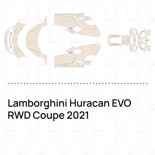 PPF prédécoupé Lamborghini Huracan EVO RWD Coupe 2021