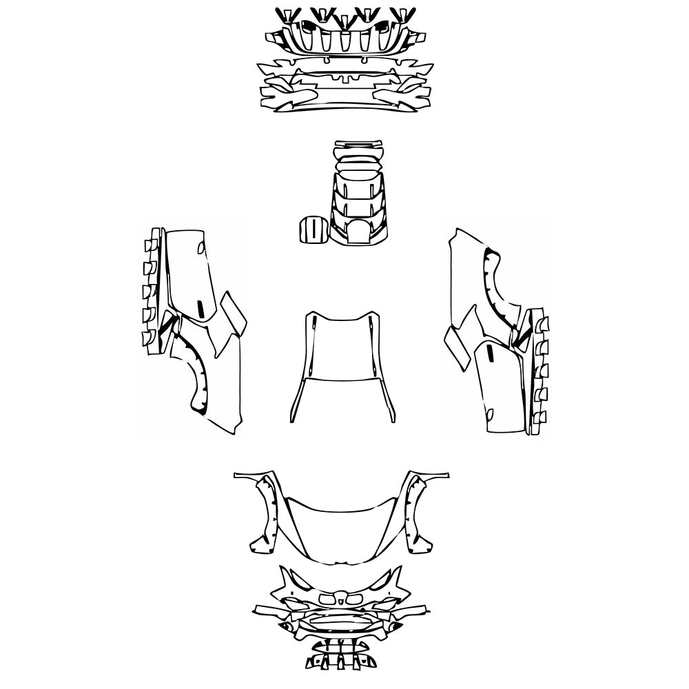 Pre-Cut PPF Lamborghini Huracan Huracan Sterrato 2025 - PPF-Kits
