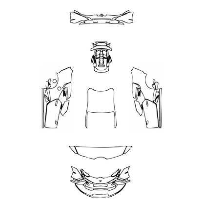 Pre-Cut PPF Lamborghini Huracan Huracan Tecnica 2025 - PPF-Kits