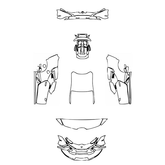 Pre-Cut PPF Lamborghini Huracan Huracan Tecnica 2025 - PPF-Kits