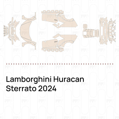 PPF prédécoupé Lamborghini Huracan Sterrato 2024