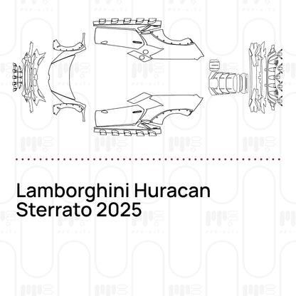 PPF prédécoupé Lamborghini Huracan Sterrato 2025