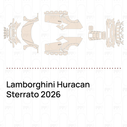 PPF prédécoupé Lamborghini Huracan Sterrato 2026