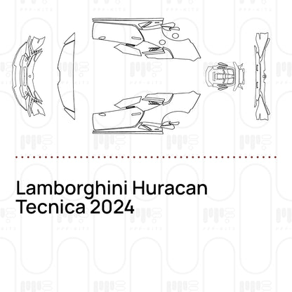 PPF prédécoupé Lamborghini Huracan Tecnica 2024