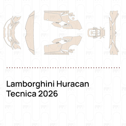 PPF prédécoupé Lamborghini Huracan Tecnica 2026
