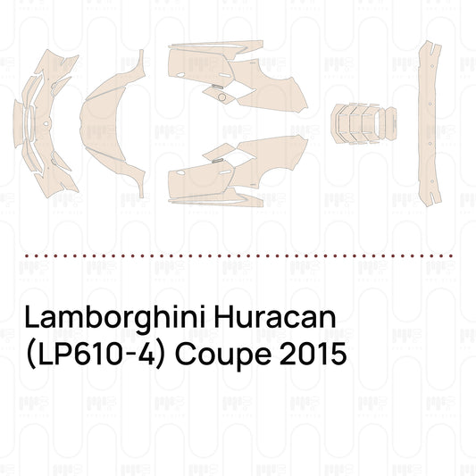 PPF prédécoupé Lamborghini Huracan (LP610-4) Coupe 2015