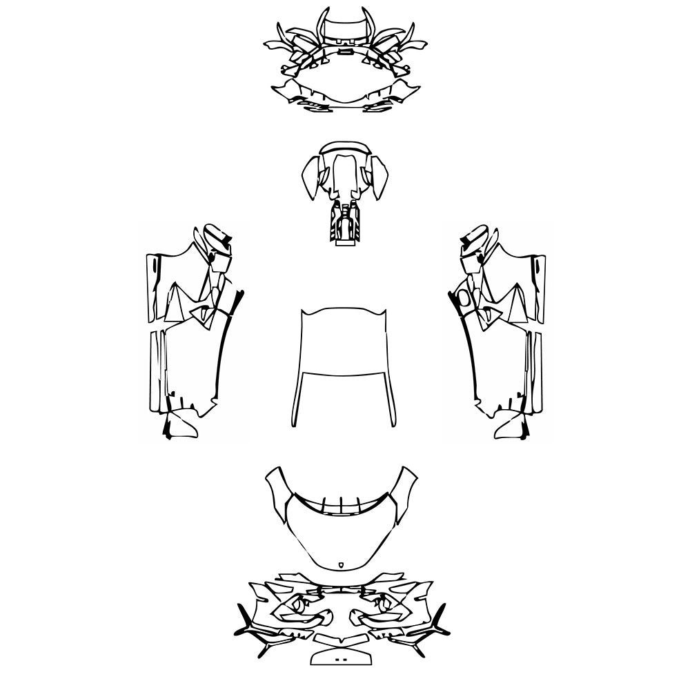 Pre-Cut PPF Lamborghini Revuelto 2024 - PPF-Kits