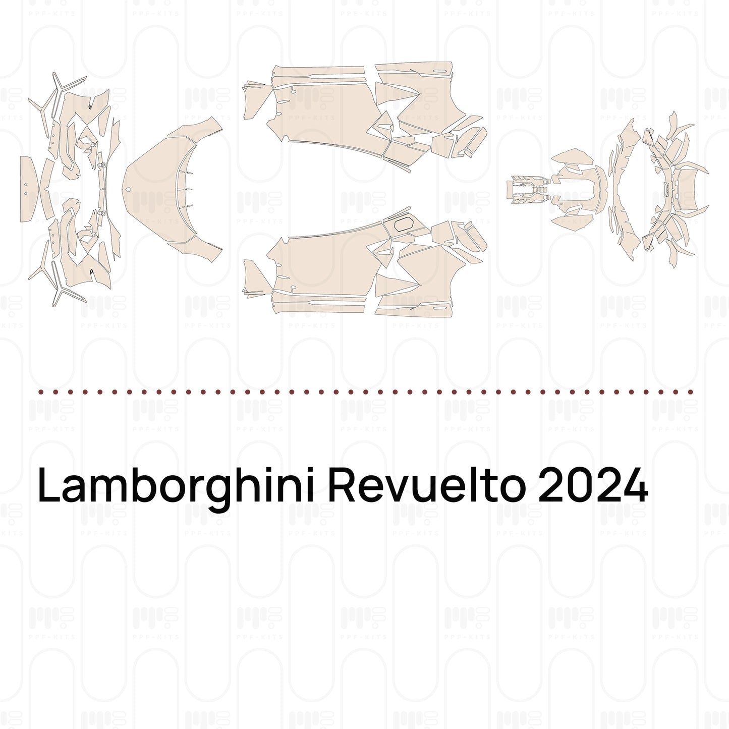 PPF prédécoupé Lamborghini Revuelto 2024
