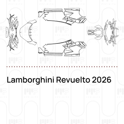 PPF prédécoupé Lamborghini Revuelto 2026