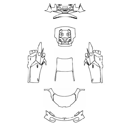 Pre-Cut PPF Lamborghini Temerario 2025 - PPF-Kits