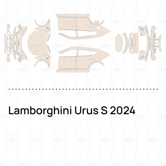 PPF prédécoupé Lamborghini Urus S 2024