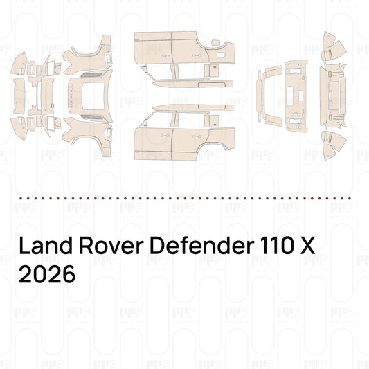 PPF prédécoupé Land Rover Defender 110 X 2026