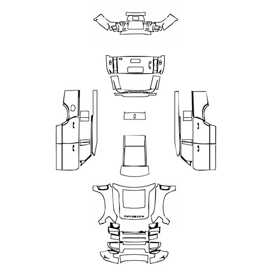 Pre-Cut PPF Land Rover Defender 130 V8 2024 - PPF-Kits