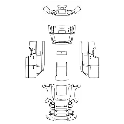 Pre-Cut PPF Land Rover Defender 130 V8 2025 - PPF-Kits
