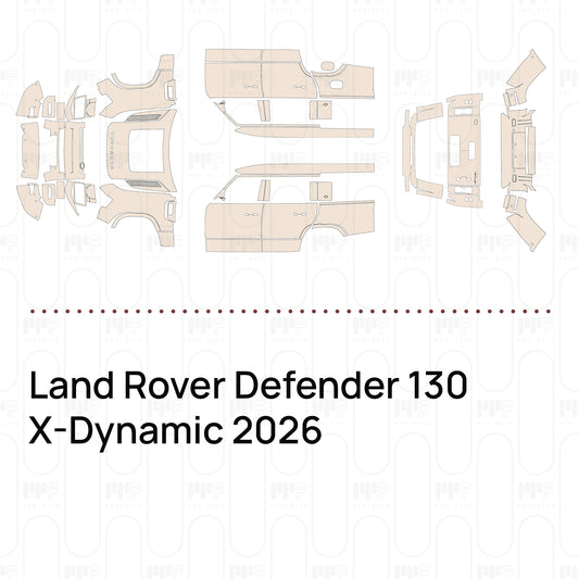 PPF prédécoupé Land Rover Defender 130 X-Dynamic 2026