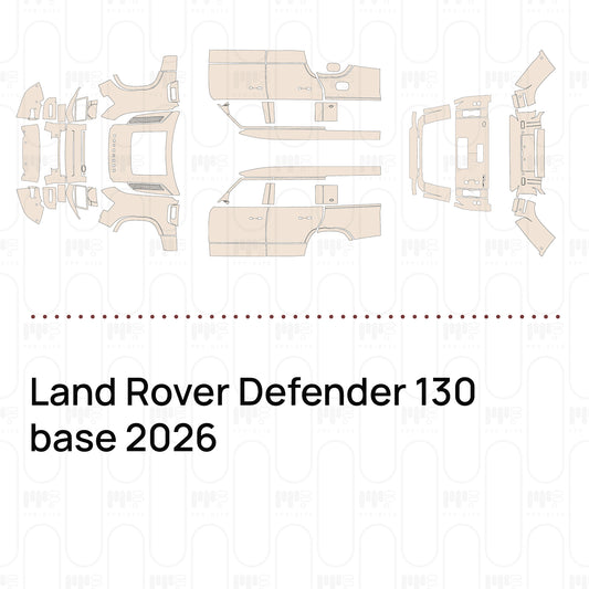 PPF prédécoupé Land Rover Defender 130 base 2026
