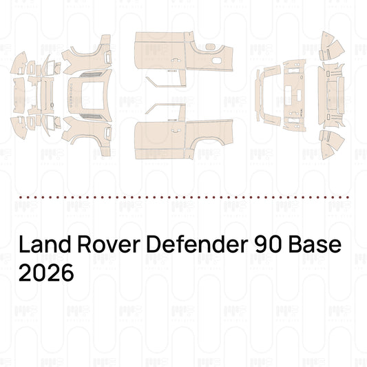 PPF prédécoupé Land Rover Defender 90 Base 2026