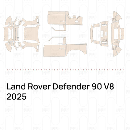 PPF prédécoupé Land Rover Defender 90 V8 2025