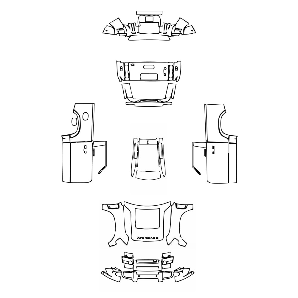 Pre-Cut PPF Land Rover Defender 90 X-Dynamic 2024 - PPF-Kits