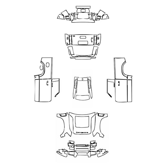 Pre-Cut PPF Land Rover Defender 90 X-Dynamic 2024 - PPF-Kits