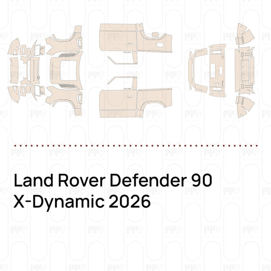 PPF prédécoupé Land Rover Defender 90 X-Dynamic 2026