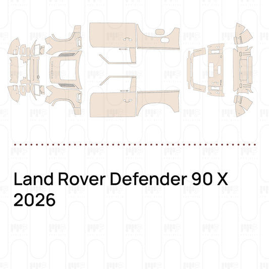 PPF prédécoupé Land Rover Defender 90 X 2026