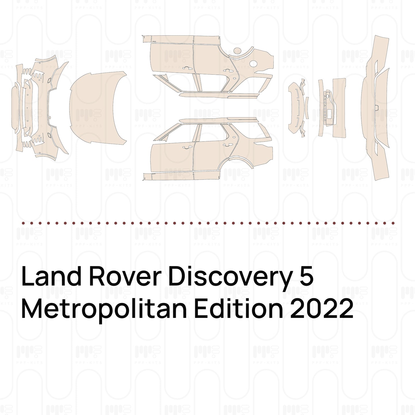 PPF prédécoupé Land Rover Discovery 5 Metropolitan Edition 2022