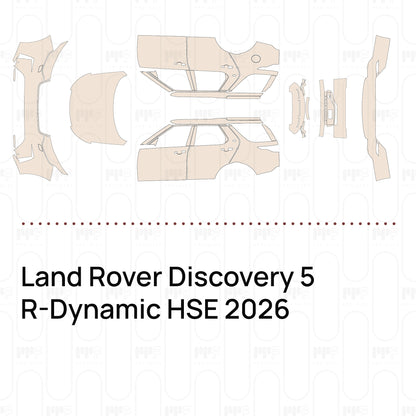 PPF prédécoupé Land Rover Discovery 5 R-Dynamic HSE 2026
