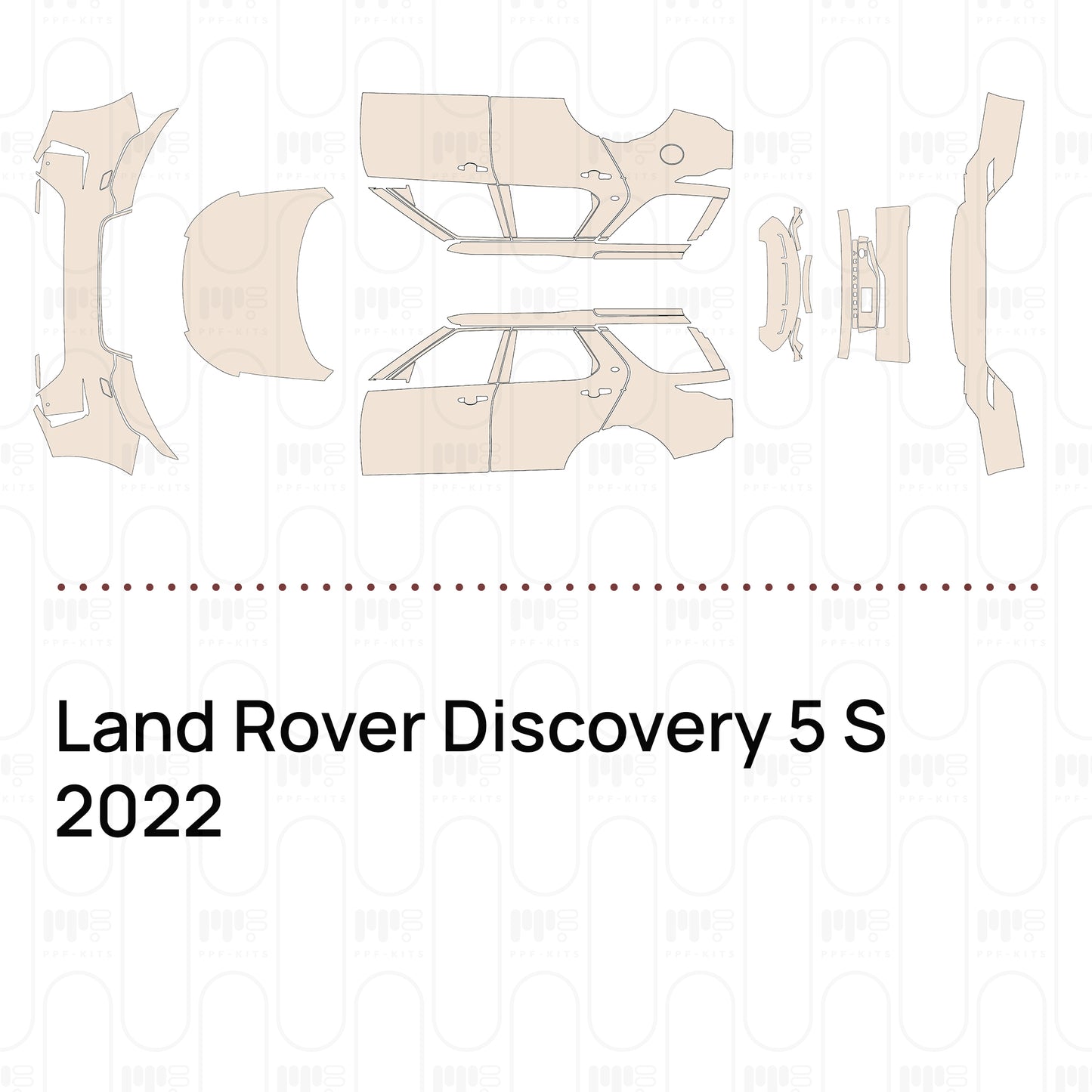 PPF prédécoupé Land Rover Discovery 5 S 2022