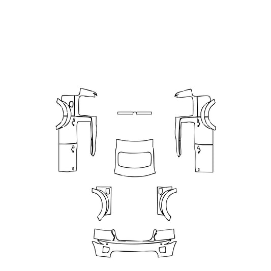 Pre-Cut PPF Land Rover Discovery Discovery 4 2014 - PPF-Kits