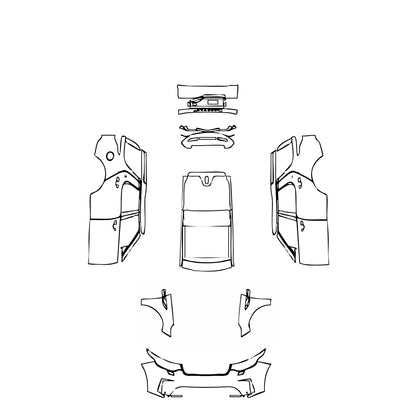 Pre-Cut PPF Land Rover Discovery Discovery 5 HSE 2018 - PPF-Kits