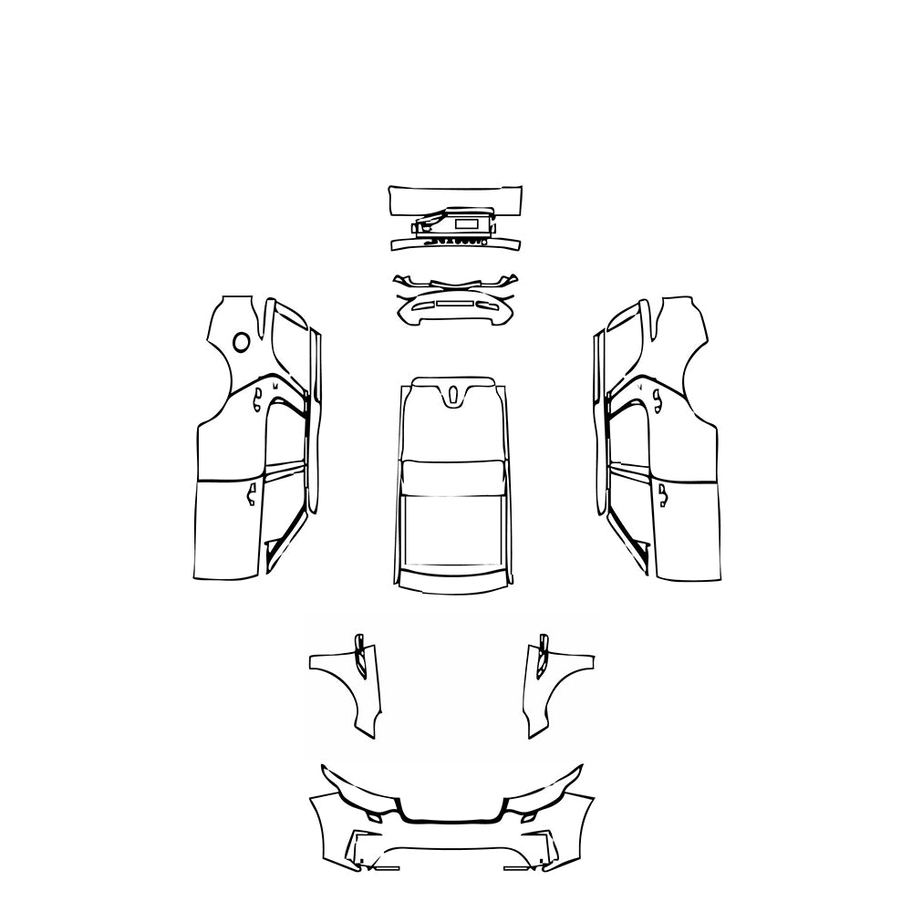 Pre-Cut PPF Land Rover Discovery Discovery 5 HSE Luxury 2017 - PPF-Kits