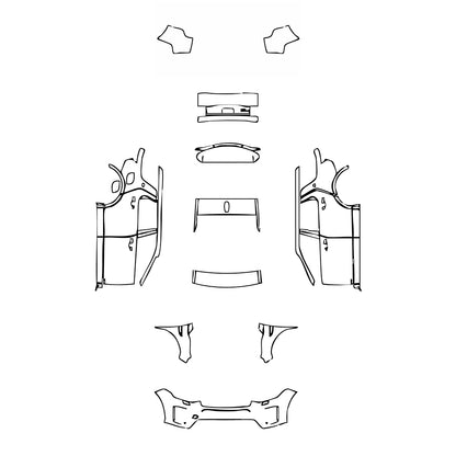 Pre-Cut PPF Land Rover Discovery Sport Base 2020 - PPF-Kits