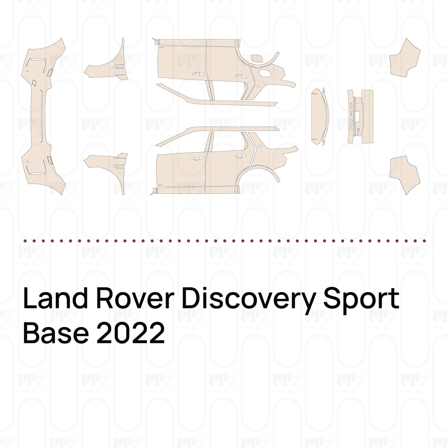 PPF prédécoupé Land Rover Discovery Sport Base 2022
