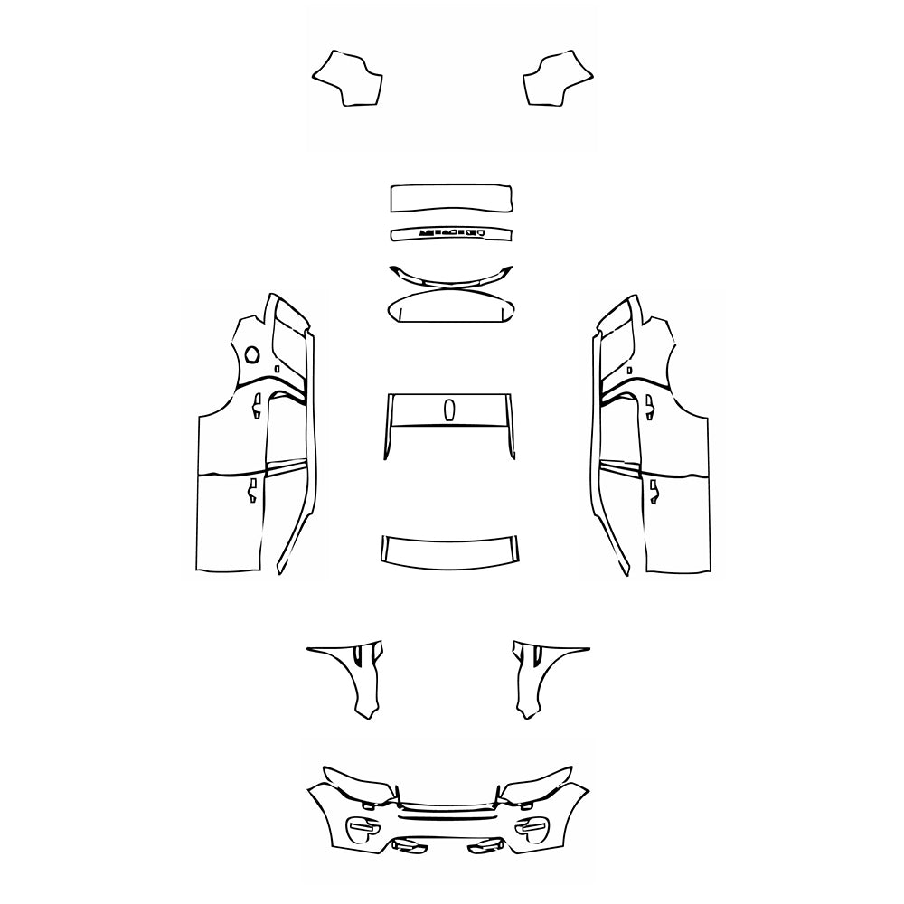 Pre-Cut PPF Land Rover Discovery Sport HSE LUXURY 2019 - PPF-Kits