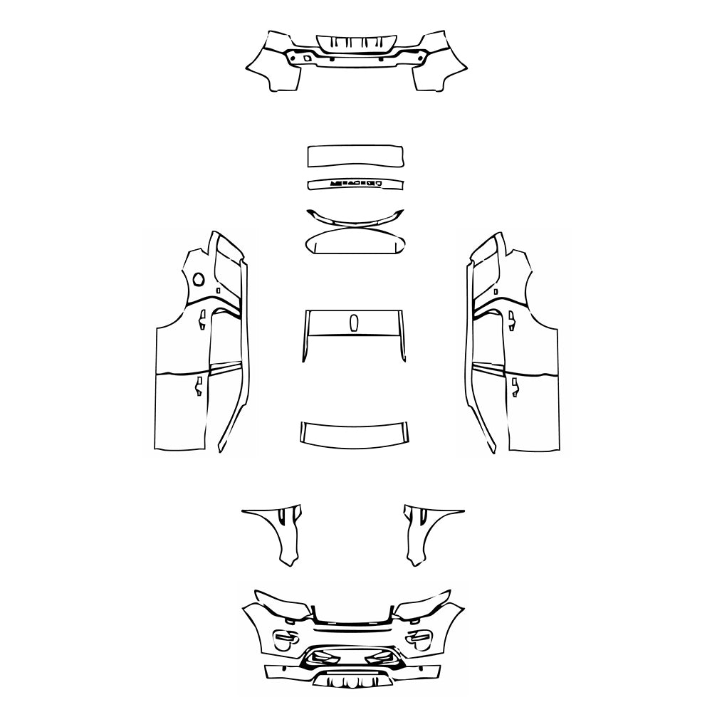 Pre-Cut PPF Land Rover Discovery Sport R-Dynamic 2019 - PPF-Kits
