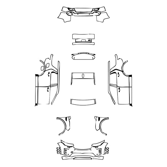Pre-Cut PPF Land Rover Discovery Sport R-Dynamic 2023 - PPF-Kits