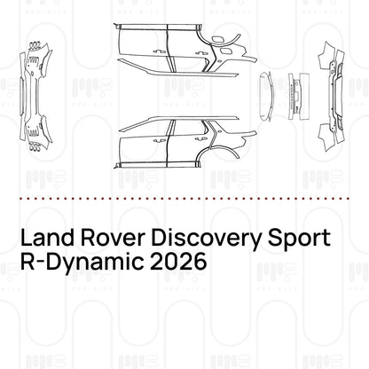 PPF prédécoupé Land Rover Discovery Sport R-Dynamic 2026